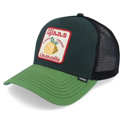 Kap - Djinns HFT Food Limoncello Trucker (groen/grijs)