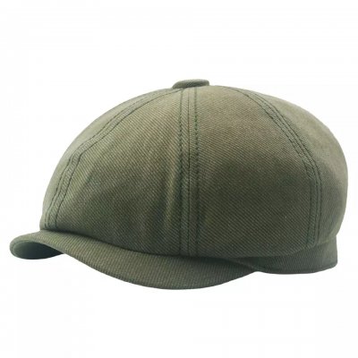 Flat cap - Gårda Carnew Newsboy Cap (groen)