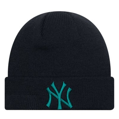 Muts Kinderen - New Era New York Yankees Cuff Beanie (zwart)