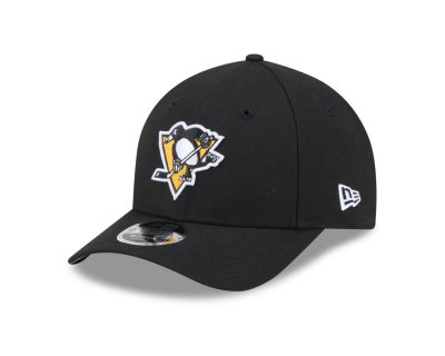 Kap - New Era Pittsburgh Penguins 9FORTY M-Crown (zwart)