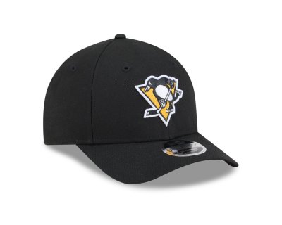 Kap - New Era Pittsburgh Penguins 9FORTY M-Crown (zwart)