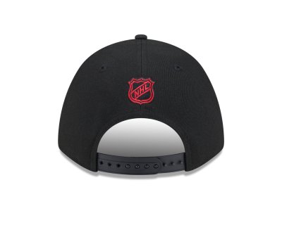 Kap - New Era Chicago Blackhawks 9FORTY M-Crown (zwart)