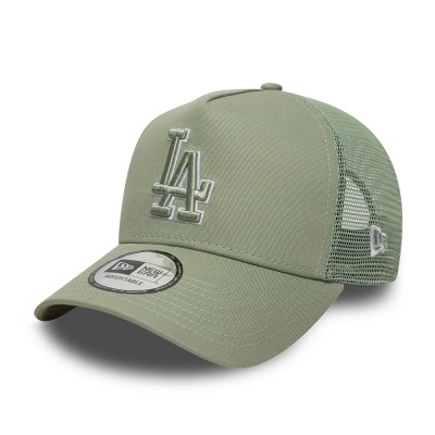 Kap - New Era Los Angeles Dodgers 9FORTY E-Frame Trucker (pastelgroen)