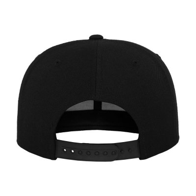 Caps - Flexfit Youth Snapback Cap (zwart)