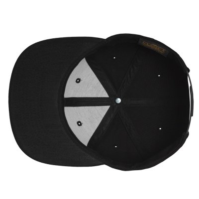 Caps - Flexfit Youth Snapback Cap (zwart)