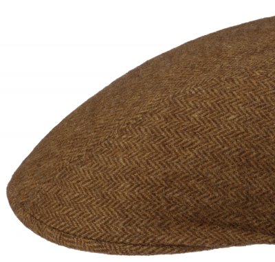 Flat cap - Stetson Ivy Cap Herringbone (bruin)