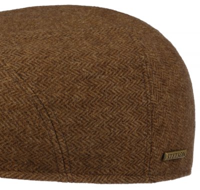 Flat cap - Stetson Ivy Cap Herringbone (bruin)