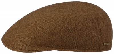 Flat cap - Stetson Ivy Cap Herringbone (bruin)