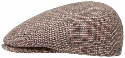 Flat cap - Stetson Kent Wool/Linen (bruin)