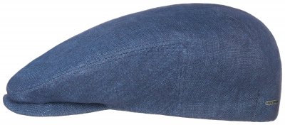 Flat cap - Stetson Driver Cap Linen (blauw)