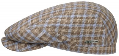 Flat cap - Stetson Driver Cap Linen/cotton
(beige-multi)
