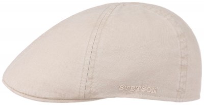 Flat cap - Stetson Dodson Organic Cotton (zand)