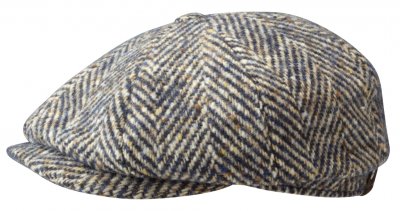 Flat cap - Stetson Hatteras Donegal Wool (beige/multi)