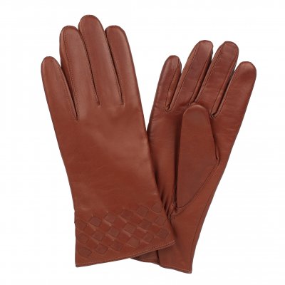 Handschoenen - HK Women's Hairsheep Leather Glove with Wool Lining (Cognac)