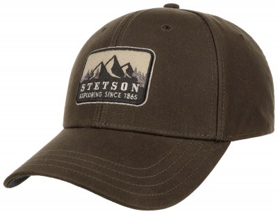 Caps - Stetson Baseball Cap Waxed Cotton (bruin)