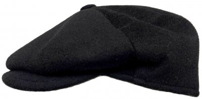 Flat cap - Gårda Cuba Newsboy Wool Cap (zwart)