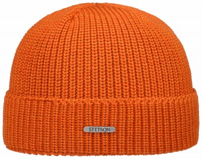 Muts
- Stetson Merino Wool Beanie (oranje)