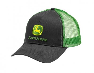 Cap - John Deere Kids Trucker Cap (zwart/groen)