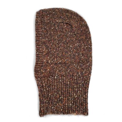 Bivakmuts - Gårda Alvdal Knitted Balaclava (bruin)