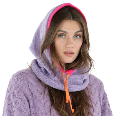 Bivakmuts - Gårda Chamonix Balaclava (paars/roze/oranje)