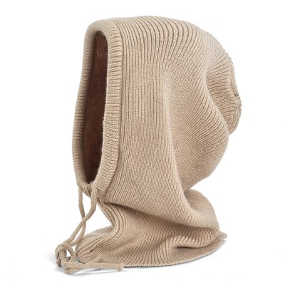 Bivakmuts - Gårda Idre Knitted Balaclava (beige)
