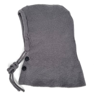 Bivakmuts - Gårda Ranua Knitted Balaclava (grijs)