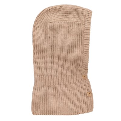 Bivakmuts Kinderen - Gårda Totebo Balaclava (lichtbruin)