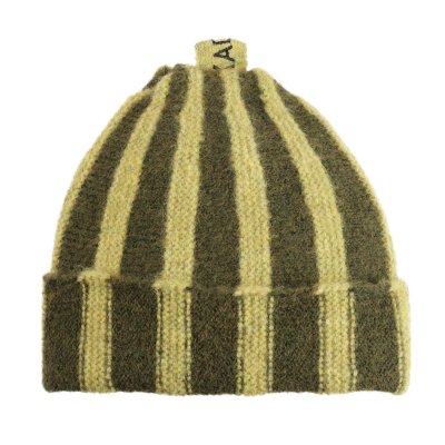 Muts Kinderen - Gårda Bodafors Beanie (groen/geel)
