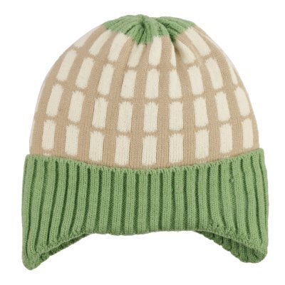 Muts Kinderen - Gårda Lönneberga Beanie (beige/groen)