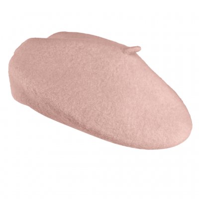 Baret - Gårda Annecy Wool Beret (lichtroze)