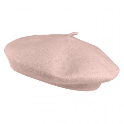 Baret - Gårda Annecy Wool Beret (lichtroze)