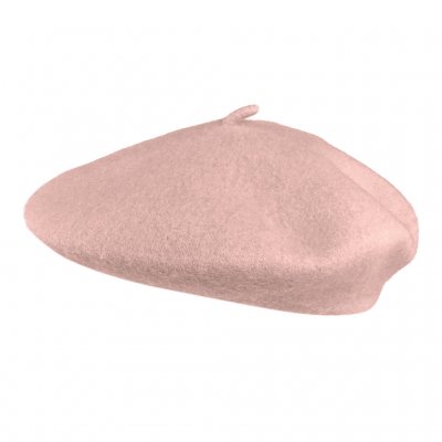 Baret - Gårda Annecy Wool Beret (lichtroze)