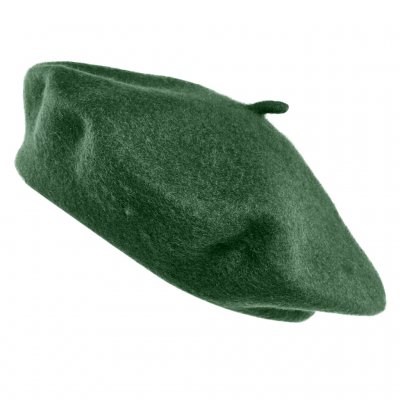 Baret - Gårda Annecy Wool Beret (groente)
