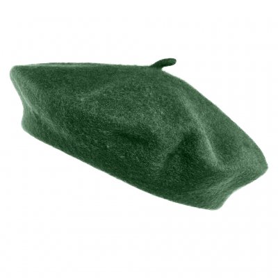 Baret - Gårda Annecy Wool Beret (groente)