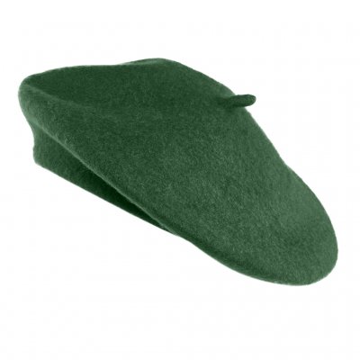 Baret - Gårda Annecy Wool Beret (groente)