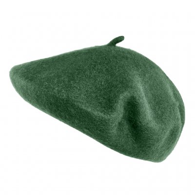 Baret - Gårda Annecy Wool Beret (groente)