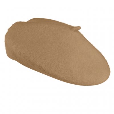 Baret - Gårda Annecy Wool Beret (kameel)