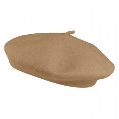 Baret - Gårda Annecy Wool Beret (kameel)