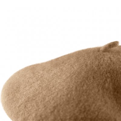 Baret - Gårda Annecy Wool Beret (kameel)