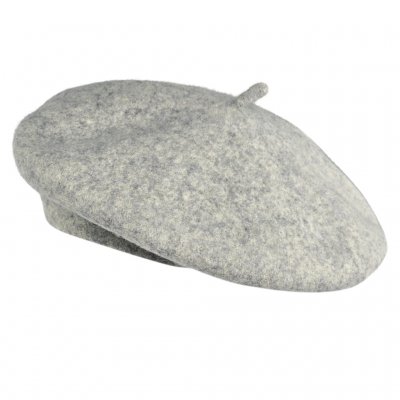 Baret - Gårda Annecy Wool Beret (lichtgrijs)