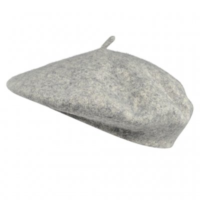 Baret - Gårda Annecy Wool Beret (lichtgrijs)