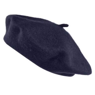 Baret - Gårda Annecy Wool Beret (marineblauw)
