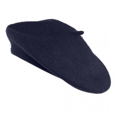 Baret - Gårda Annecy Wool Beret (marineblauw)