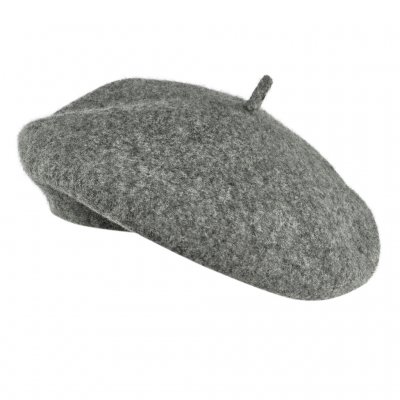 Baret - Gårda Annecy Wool Beret (donkergrijs)