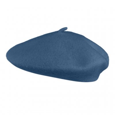 Baret - Gårda Annecy Wool Beret (petrol)