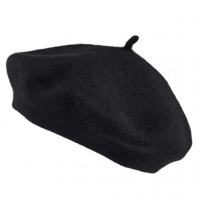 Baret - Gårda Annecy Wool Beret (zwart)