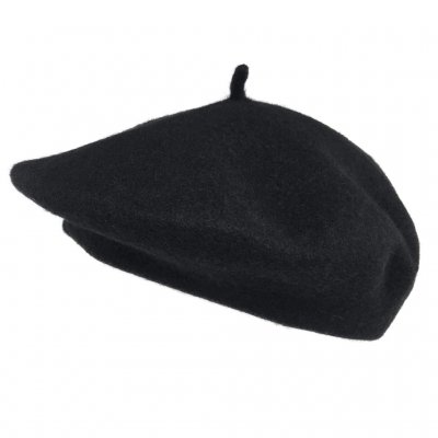 Baret - Gårda Annecy Wool Beret (zwart)