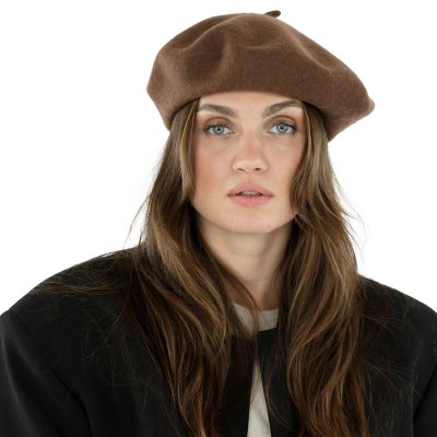 Baret - Gårda Annecy Wool Beret (bruin)