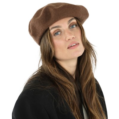 Baret - Gårda Annecy Wool Beret (bruin)
