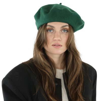 Baret - Gårda Annecy Wool Beret (groente)